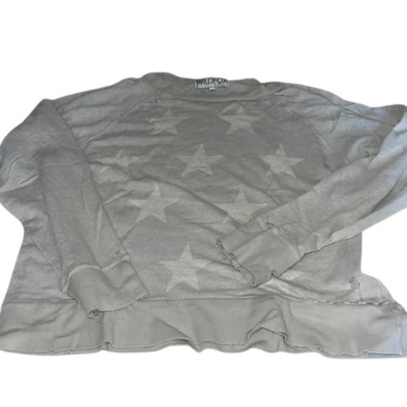 Distressed Wildfox Long Sleeve - Picture 1 of 5